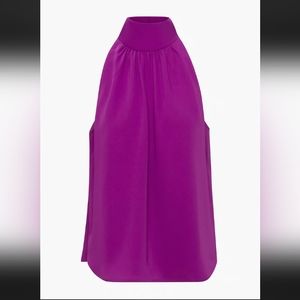 Aritzia Babaton Vitae sleeveless blouse in Ube Purple women's size M